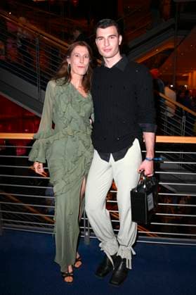 Katharina Sell and Frieder Sell at the world premiere of the show Cirque du Soleil Alize at the Theater am Potsdamer Platz Berlin, 20 11 2025 Foto:xN.xKubelkax xFuturexImagex alize_5101