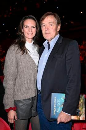 Katrin Wrobel with husband Klaus Fricke at the world premiere of the show Cirque du Soleil Alize at the Theater am Potsdamer Platz Berlin, 20 11 2025 Foto:xN.xKubelkax xFuturexImagex alize_5129