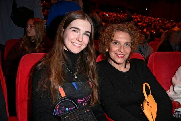 Olivia Kloss and Heike Kloss at the world premiere of the show Cirque du Soleil Alize at the Theater am Potsdamer Platz Berlin, 20 11 2025 Foto:xN.xKubelkax xFuturexImagex alize_5134