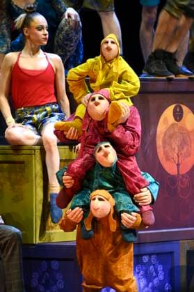 Ensemble at the world premiere of the show Cirque du Soleil Alize at the Theater am Potsdamer Platz Berlin, 20 11 2025 Foto:xN.xKubelkax xFuturexImagex alize_5137