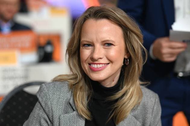 Nancy LANZENDOERFER, Lanzendörfer, portrait, portrait, portrait, cropped single image, single motif, 30 RTL Spendenmarathon Wir helfen Kindern , television, 20 21 11 2025 in Huerth, Germany,
