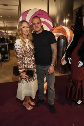 ALSTERHAUS CHRISTMAS SHOPPING NIGHT 20 11 2025 Jenny Elvers, Paul Elvers, Alsterhaus Christmas Shopping Night 2025, Hamburg, 20 11 2025 Copyright: xEventpressxMPx