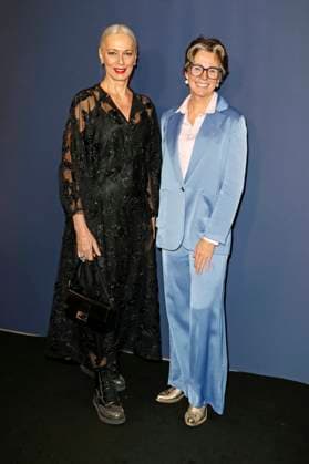 Petra van Bremen and Ildiko von Kürthy at the 15 Alsterhaus Christmas Shopping Night 2025 at Alsterhaus Hamburg, 20 11 2025 Foto:xC.xTamckex xFuturexImagex christmas_shopping_5108