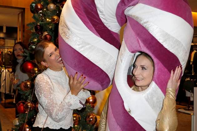 Sina Zadra at the 15 Alsterhaus Christmas Shopping Night 2025 at Alsterhaus Hamburg, 20 11 2025 Foto:xC.xTamckex xFuturexImagex christmas_shopping_5225