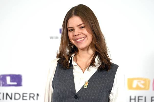 Ariana MUELLER, Müller, presenter, portrait, portrait, portrait, cropped single image, single subject, 30 RTL Spendenmarathon Wir helfen Kindern , television, 20 21 11 2025 in Huerth, Germany,