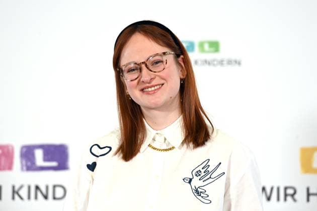 Johanna MUESSIGER, Müssiger, presenter, portrait, portrait, portrait, cropped single image, single subject, 30 RTL Spendenmarathon Wir helfen Kindern , television, 20 21 11 2025 in Huerth, Germany,