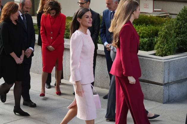 Spanish King Felipe VI arriving to 50 anos después: La corona en el tránsito de la democracia in Madrid on Friday, 21 November 2025. Cordon Press 