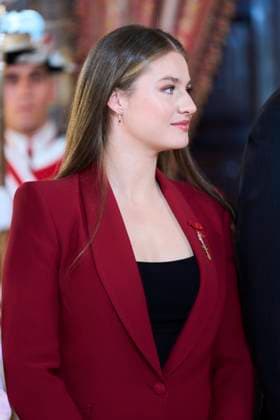 21-11-2025 Collar Princess Leonor attended the presentation of the Order of the Golden Fleece, Collar de la Insgigne Orden del Toison de Oro a su, at the royal palace in Madrid. No Spain Â  Copyright: xPPEx