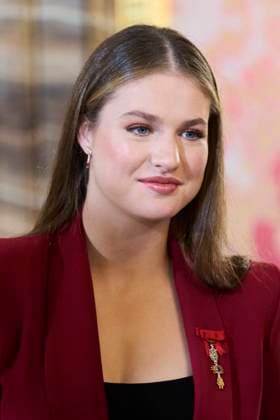 21-11-2025 Collar Princess Leonor attended the presentation of the Order of the Golden Fleece, Collar de la Insgigne Orden del Toison de Oro a su, at the royal palace in Madrid. No Spain Â  Copyright: xPPEx
