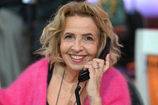 Michaela MAY, actress, portrait, portrait, cropped single image, single motif, 30 RTL Spendenmarathon Wir helfen Kindern , television, 20 21 11 2025 in Huerth, Germany,