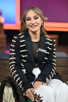 Kristina VOGEL, former track cyclist, portrait, portrait, cropped single image, single subject, 30 RTL Spendenmarathon Wir helfen Kindern , television, 20 21 11 2025 in Huerth, Germany,