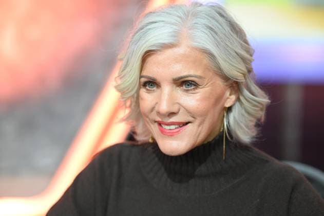 Birgit SCHROWANGE, presenter, portrait, portrait, cropped single image, single subject, 30 RTL Spendenmarathon Wir helfen Kindern , television, 20 21 11 2025 in Huerth, Germany,