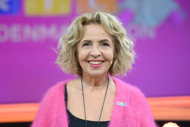 Michaela MAY, actress, portrait, portrait, cropped single image, single motif, 30 RTL Spendenmarathon Wir helfen Kindern , television, 20 21 11 2025 in Huerth, Germany,