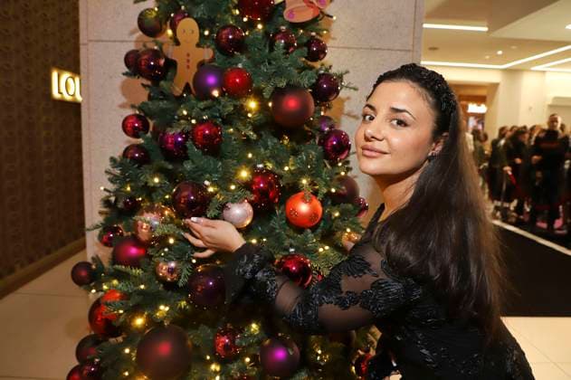 Susianna Kentikian at the 15 Alsterhaus Christmas Shopping Night 2025 at Alsterhaus Hamburg, 20 11 2025 Foto:xgbrcix xFuturexImagex christmas_shopping_5563