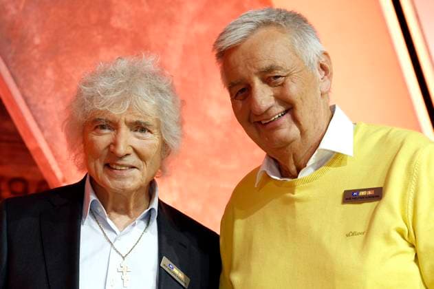 Peter Orloff and Reiner Meutsch at the 30 RTL Spendenmarathon 2025 in Studio 8 of EMG Studios Hürth, 21 11 2025 Foto:xR.xStoffelsx xFuturexImagex spendenmarathon_5496