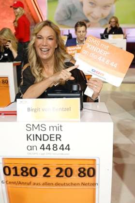 Birgit von Bentzel at the 30 RTL Spendenmarathon 2025 in Studio 8 of EMG Studios Hürth, 21 11 2025 Foto:xR.xStoffelsx xFuturexImagex spendenmarathon_5503