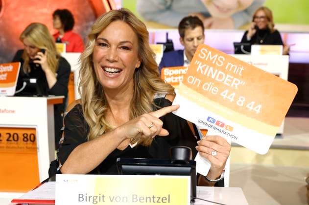 Birgit von Bentzel at the 30 RTL Spendenmarathon 2025 in Studio 8 of EMG Studios Hürth, 21 11 2025 Foto:xR.xStoffelsx xFuturexImagex spendenmarathon_5504