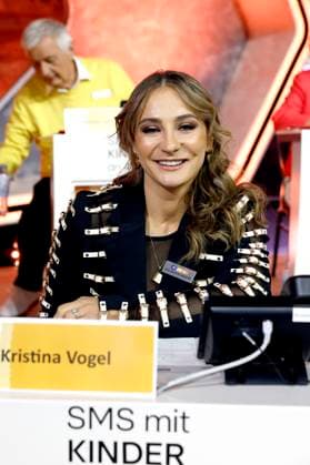 Kristina Vogel at the 30 RTL Spendenmarathon 2025 in Studio 8 of EMG Studios Hürth, 21 11 2025 Foto:xR.xStoffelsx xFuturexImagex spendenmarathon_5506