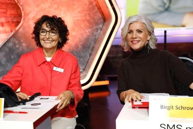 Gabriele Kellermann and Birgit Schrowange at the 30 RTL Spendenmarathon 2025 in Studio 8 of EMG Studios Hürth, 21 11 2025 Foto:xR.xStoffelsx xFuturexImagex spendenmarathon_5514