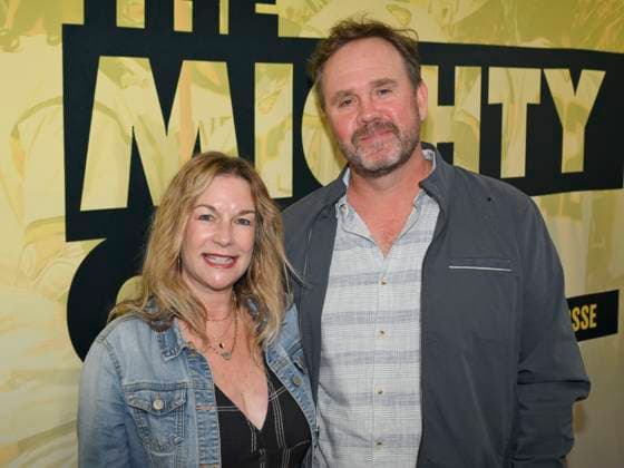 November 20, 2025, Westwood, California, USA: Producer STACEY GORYL HARTY and writer and director BRENDAN HARTY attend the Los Angeles red carpet premiere of The Mighty Oaks Premiere. Westwood USA - ZUMAb173 20251120_aap_b173_021 Copyright: xBillyxBennightx