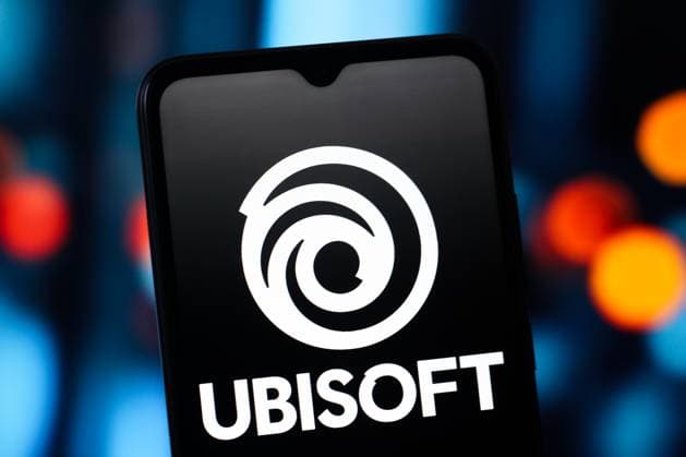 Photo illustration in Canada - 21 Nov 2025 In this photo illustration, the Ubisoft logo is seen displayed on a smartphone screen. Canada Copyright: xThomasxFullerx xSOPAxImagesx TFSPI_21112025-2622