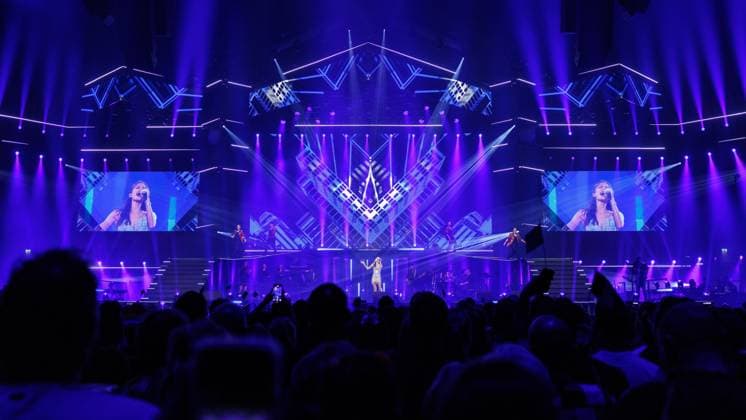 The Netherlands, 2025-11-20 20:36:13 NLD Amsterdam 20251120 - 5th edition of the Big Song Festival in Ziggo DomePictured: Stefania Liberakakis  Copyright: xx x