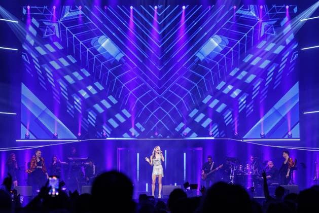 The Netherlands, 2025-11-20 20:36:28 NLD Amsterdam 20251120 - 5th edition of the Big Song Festival in Ziggo DomePictured: Stefania Liberakakis  Copyright: xx x