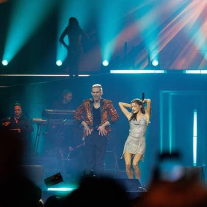 The Netherlands, 2025-11-20 20:37:02 NLD Amsterdam 20251120 - 5th edition of the Big Song Festival in Ziggo DomePictured: Stefania Liberakakis  Copyright: xx x