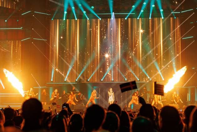 The Netherlands, 2025-11-20 20:39:00 NLD Amsterdam 20251120 - 5th edition of the Big Song Festival in Ziggo DomePictured: Stefania Liberakakis  Copyright: xx x