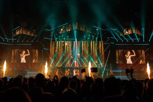 The Netherlands, 2025-11-20 20:39:07 NLD Amsterdam 20251120 - 5th edition of the Big Song Festival in Ziggo DomePictured: Stefania Liberakakis  Copyright: xx x