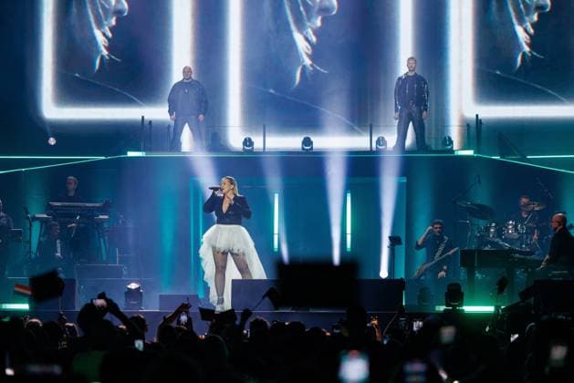 The Netherlands, 2025-11-20 20:56:49 NLD Amsterdam 20251120 - 5th edition of the Big Song Festival in Ziggo Dome. Pictured: KEiiNO.  Copyright: xx x