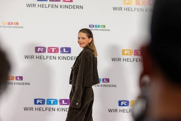 RTL Spendenmarathon in Cologne, 21 11 2025 Actress Amrei HAARDT AWZ The 30th RTL Spendenmarathon is currently running at the EMG Studios in Cologne Hürth For the first time, the anniversary will be broadcast for 30 hours Celebrity supporters accept donations for children in need live on the donation hotline Cologne Hürth North Rhine-Westphalia Germany Copyright: xBonn.digitalx