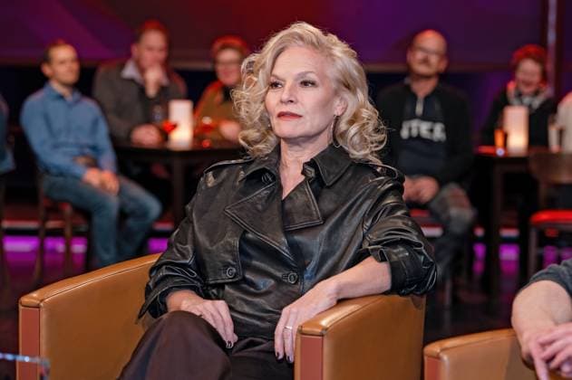 MDR Riverboat singer and presenter Ina Müller on the occasion of the recording of the MDR talk show Riverboat on 21 11 2025 at Mediacity Leipzig 20251121ADO0087