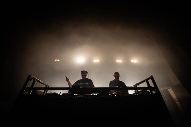 Modeselektor live in Copenhagen, Denmark Copenhagen, Denmark. 20th, November 2025. The German electronic music duo Modeselektor performs a live concert at Vega in Copenhagen. Denmark, Copenhagen  Copyright: xGonzalesxPhoto ErlingxBrodersenx