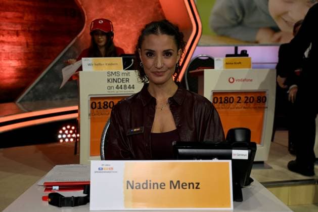 30 RTL Spendenmarathon 2025 on 21 11 2025 at EMG Studio 8 in Hürth Nadine Menz at the 30 RTL Spendenmarathon 2025 on 21 11 2025 at EMG Studio 8 in Hürth xJFx