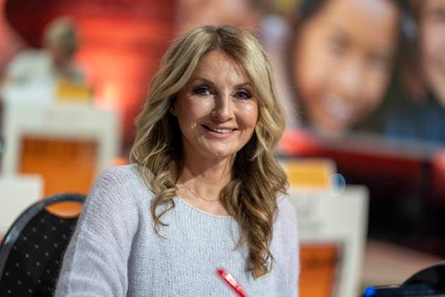 Presenter Frauke Ludowig at the 30th RTL Charity Marathon 2025 in Studio 8 of the EMG Studios in Hürth, 21 11 2025 30th RTL Charity Marathon 2025 in Studio 8 of the EMG Studios in Hürth Copyright: HMBxMedia MarcoxBader