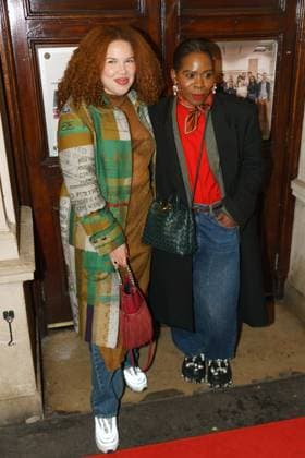 Opening night of ALL MY SONS at Wyndham™s Theatre in London, UK, on 21st November 2025. Zezi Ifore and Funmi Fetto at the opening night of ALL MY SONS at Wyndham™s Theatre in London, UK, on 21st November 2025., Credit:Oleksii Ovcharenko Avalon United Kingdom, London  Copyright: xOleksiixOvcharenkox xAvalonx 1053796690
