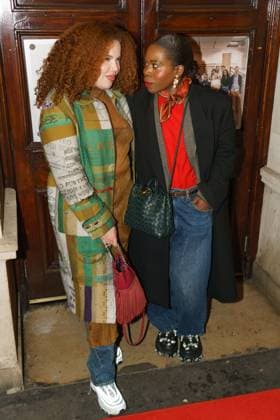 Opening night of ALL MY SONS at Wyndham™s Theatre in London, UK, on 21st November 2025. Zezi Ifore and Funmi Fetto at the opening night of ALL MY SONS at Wyndham™s Theatre in London, UK, on 21st November 2025., Credit:Oleksii Ovcharenko Avalon United Kingdom, London  Copyright: xOleksiixOvcharenkox xAvalonx 1053796707