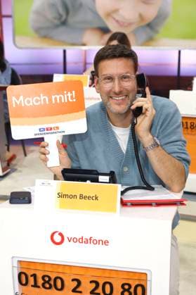 Simon Beeck at the 30 RTL Spendenmarathon 2025 in Studio 8 of EMG Studios Hürth, 21 11 2025 Foto:xR.xStoffelsx xFuturexImagex spendenmarathon_5719
