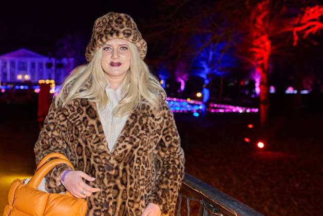 Sarah Knappik Opening of Christmas at Tierpark Friedrichsfelde 2025 on 21 11 2025 in Berlin Christmas at Tierpark Friedrichsfelde