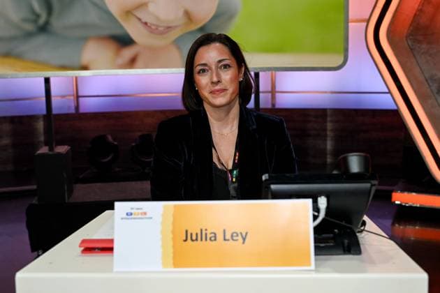 30 RTL Spendenmarathon 2025 on 21 11 2025 at EMG Studio 8 in Hürth Julia Ley at the 30 RTL Spendenmarathon 2025 on 21 11 2025 at EMG Studio 8 in Hürth xJFx