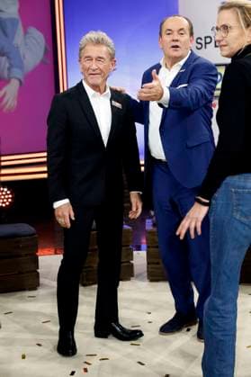 Peter Maffay and Wolfram Kons at the 30 RTL Spendenmarathon 2025 in Studio 8 of EMG Studios Hürth, 21 11 2025 Foto:xR.xStoffelsx xFuturexImagex spendenmarathon_5911