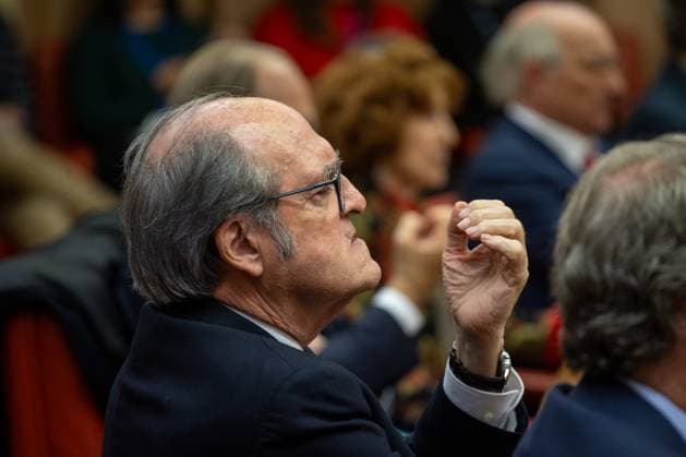 Event at the Congress: 50 Years of the Monarchy in Madrid, Spain - 21 Nov 2025 Ángel Gabilondo, Ombudsman of Spain seen during the colloquium 50 years later: the Crown in the transition to democracy , to commemorate the 50th anniversary of the Monarchy, in the Congress of Deputies in Madrid. Madrid Spain Copyright: xDavidxCanalesx xSOPAxImagesx DCReyesCongreso251121-26