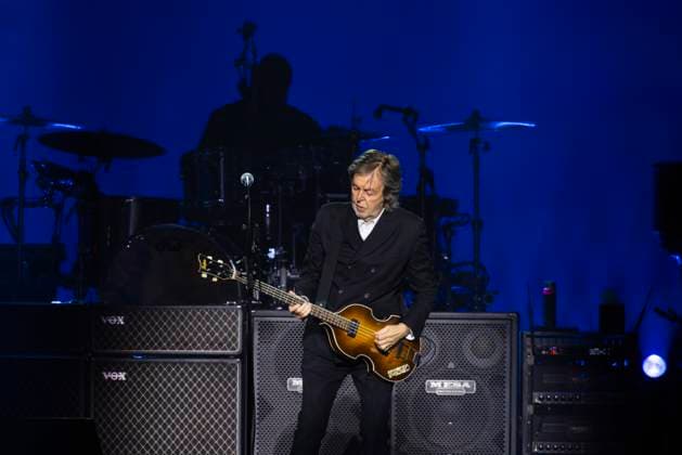 November 21, 2025, Hamilton, On, Canada: Paul McCartney performs during his Got Back North American tour at TD Coliseum in Hamilton, Ont., Friday, November 21, 2025. Hamilton Canada  - ZUMAc35_ 20251121_zaf_c35_127 Copyright: xNickxIwanyshynx