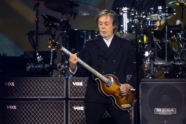November 21, 2025, Hamilton, On, Canada: Paul McCartney performs during his Got Back North American tour at TD Coliseum in Hamilton, Ont., Friday, November 21, 2025. Hamilton Canada  - ZUMAc35_ 20251121_zaf_c35_131 Copyright: xNickxIwanyshynx