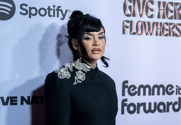 November 21, 2025, Beverly Hills, California, USA: Kehlani arrives on the red carpet of the 2025 Give Her FlowHERS Gala at The Beverly Hilton Hotel in Beverly Hills, California on November 21, 2025. Beverly Hills USA - ZUMAt169 20251121_zep_t169_001 Copyright: xConnorxTerryx