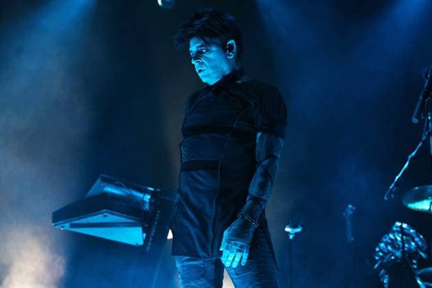 Gary Numan performing at Eventim Apollo in London LONDON, ENGLAND - NOVEMBER 21: Gary Numan performing at Eventim Apollo during the Telekon 45th Anniversary Tour on November 21, 2025 in London, England. CAP MAR MAR Great Britain Copyright: xMartinxHarris CapitalxPicturesx