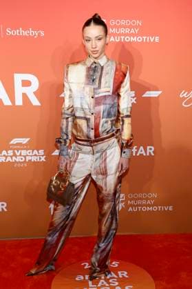 Charly Jordan at the amfAR Las Vegas Gala 2025 at the Hotel Wynn Las Vegas Las Vegas, 21 11 2025 Foto:xJ.xBlocx xFuturexImagex amfar_vegas_5139