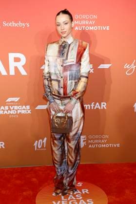 Charly Jordan at the amfAR Las Vegas Gala 2025 at the Hotel Wynn Las Vegas Las Vegas, 21 11 2025 Foto:xJ.xBlocx xFuturexImagex amfar_vegas_5140
