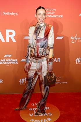 Charly Jordan at the amfAR Las Vegas Gala 2025 at the Hotel Wynn Las Vegas Las Vegas, 21 11 2025 Foto:xJ.xBlocx xFuturexImagex amfar_vegas_5142